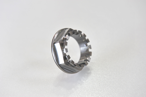 AELLA Small Hub Hexagonal Titanium Rear Axle Nut (Wheel Side) AELLA Small Hub Hexagonal Titanium Rear Axle Nut (Wheel Side)